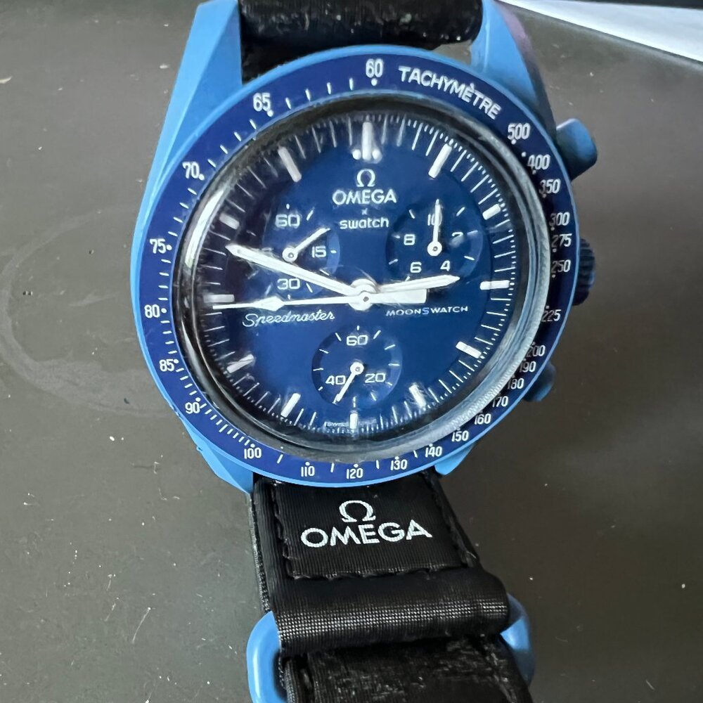 OMEGA SWATCH SPEEDMASTER MOONSWATCH
